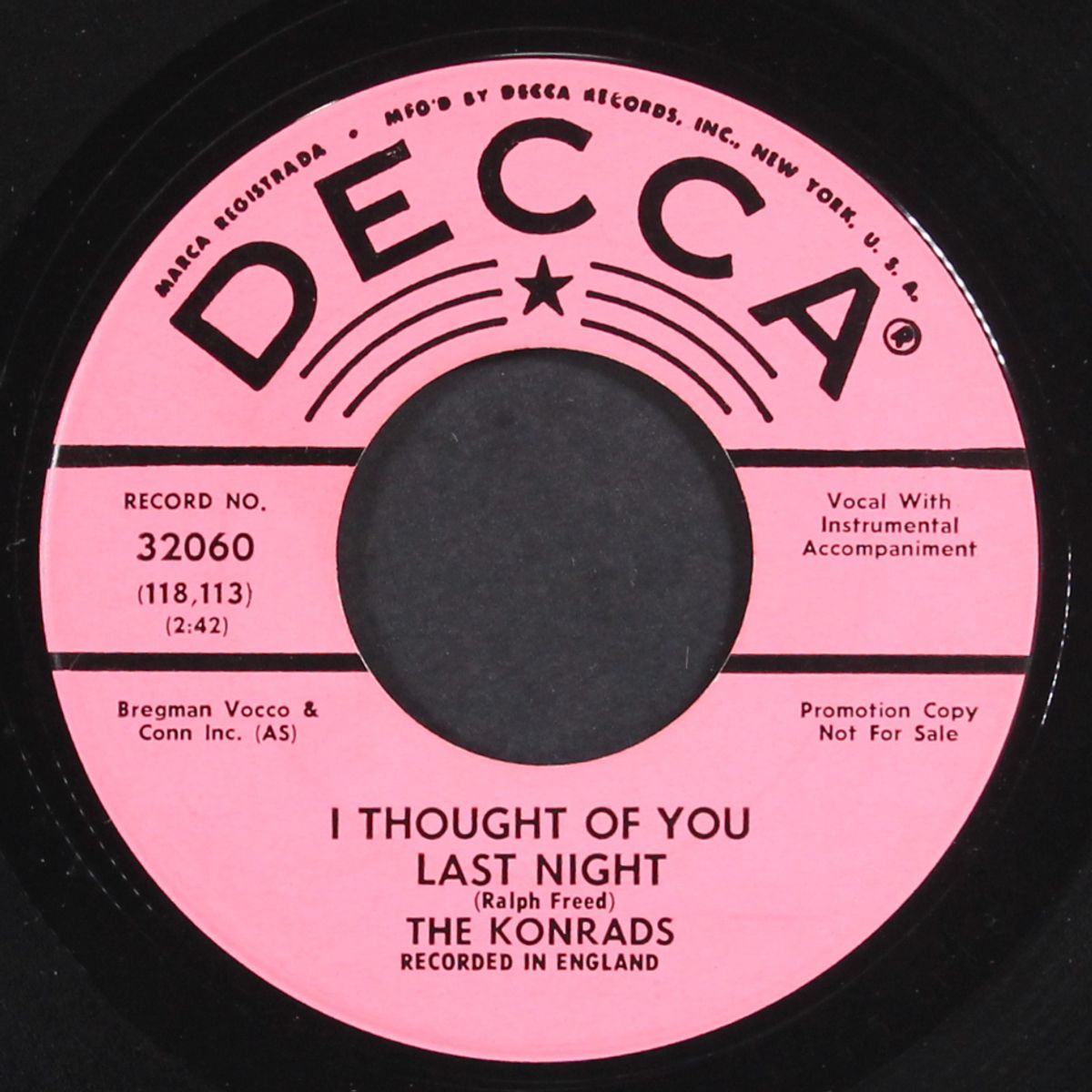 i thought of you last night / i didn't know how much by KONRADS