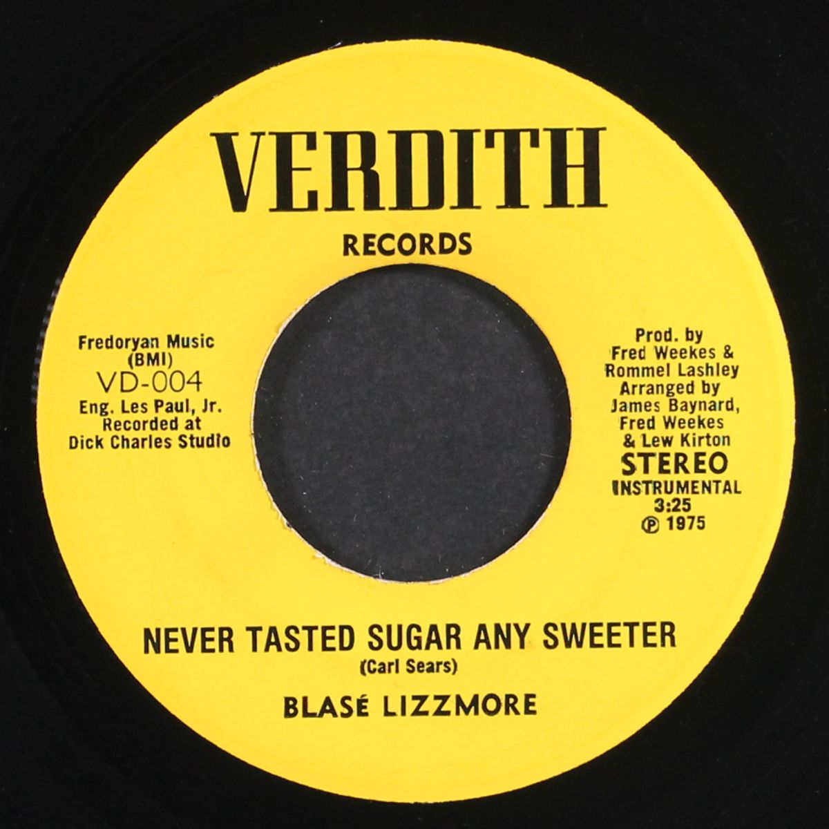 never tasted sugar any sweeter / instro by BLASE LIZZMORE