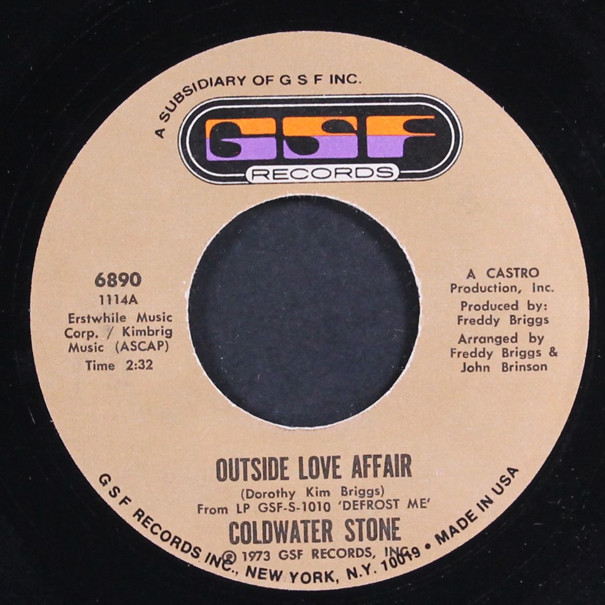 outside love affair by COLDWATER STONE