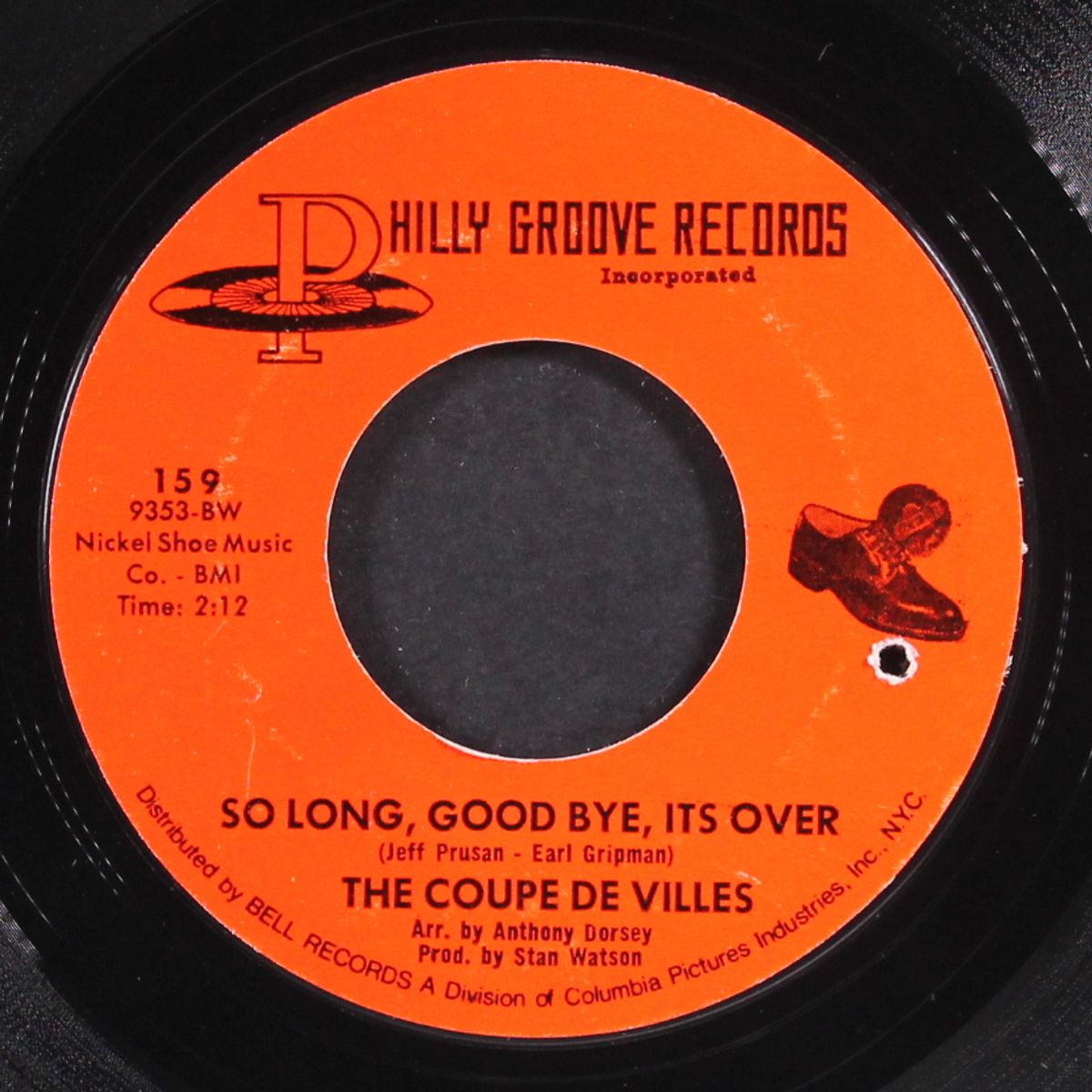when times are bad / so long, good bye, its over by COUPE DE VILLES