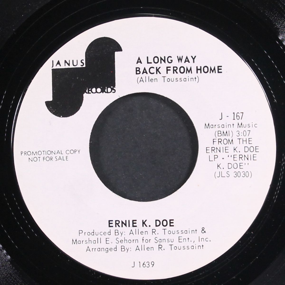 here come the girls / a long way back from home by ERNIE K. DOE
