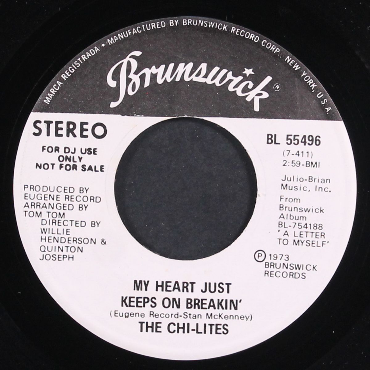 my heart just keeps on breakin' / mono by CHI-LITES