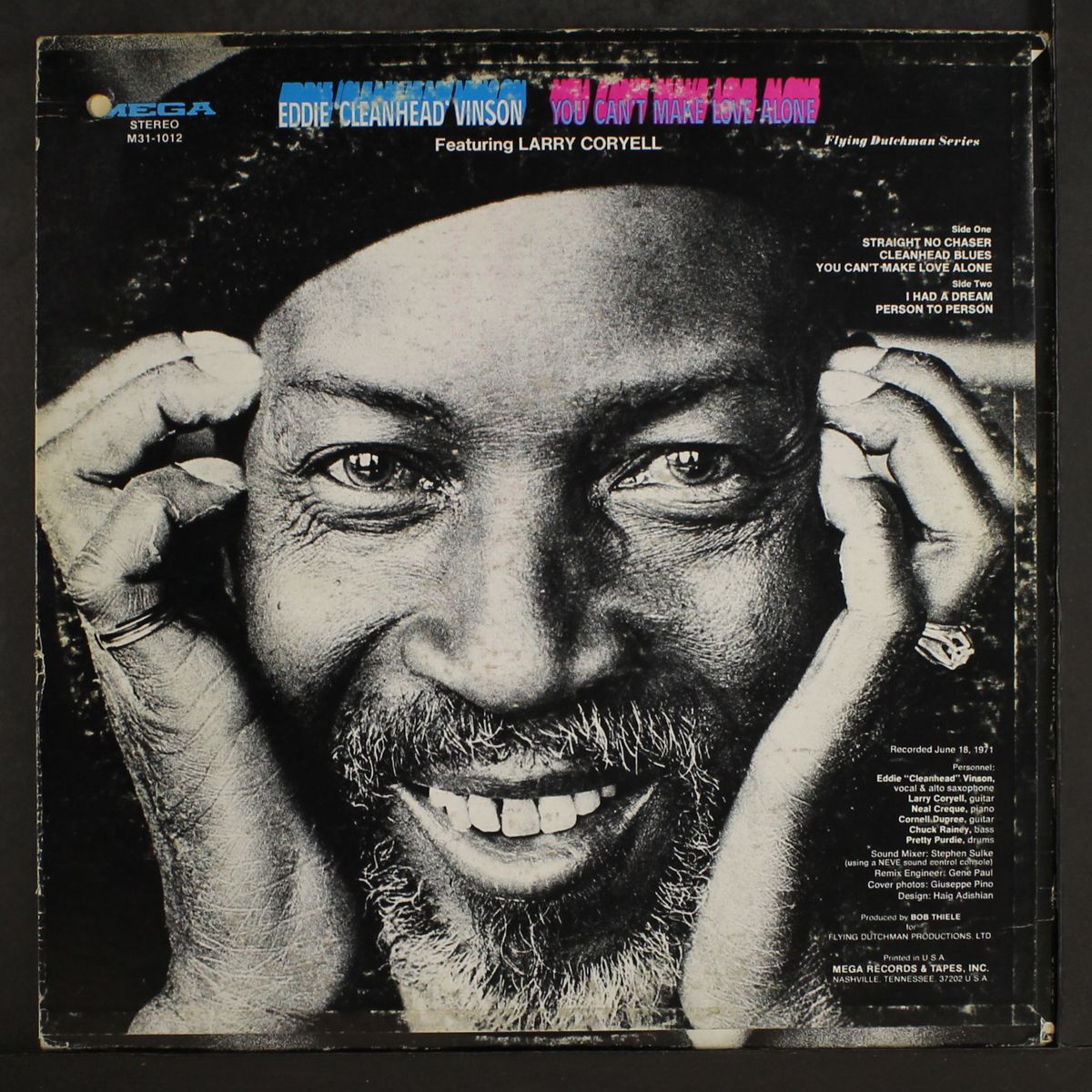 you can't make love alone by EDDIE 'CLEANHEAD' VINSON