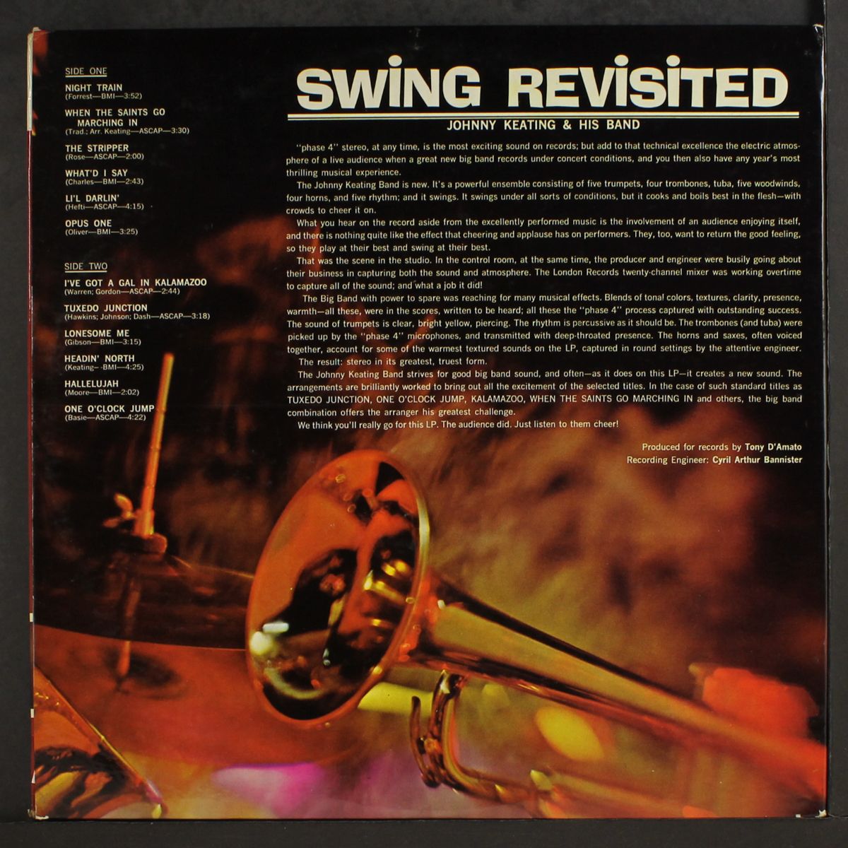 swing revisited by JOHNNY KEATING