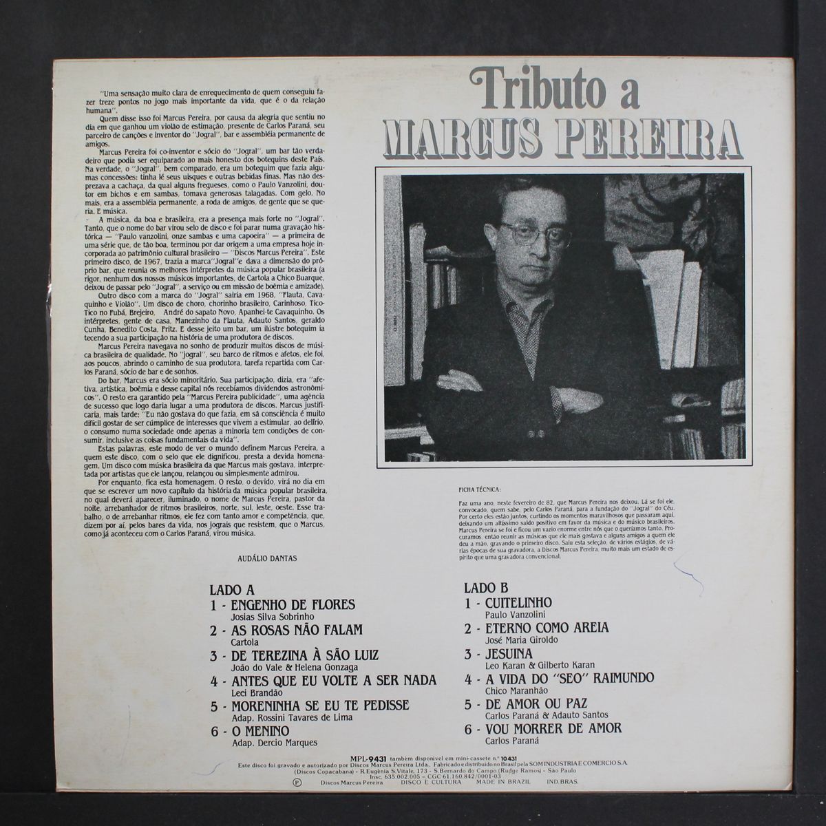 tributo a marcus pereira by VARIOUS