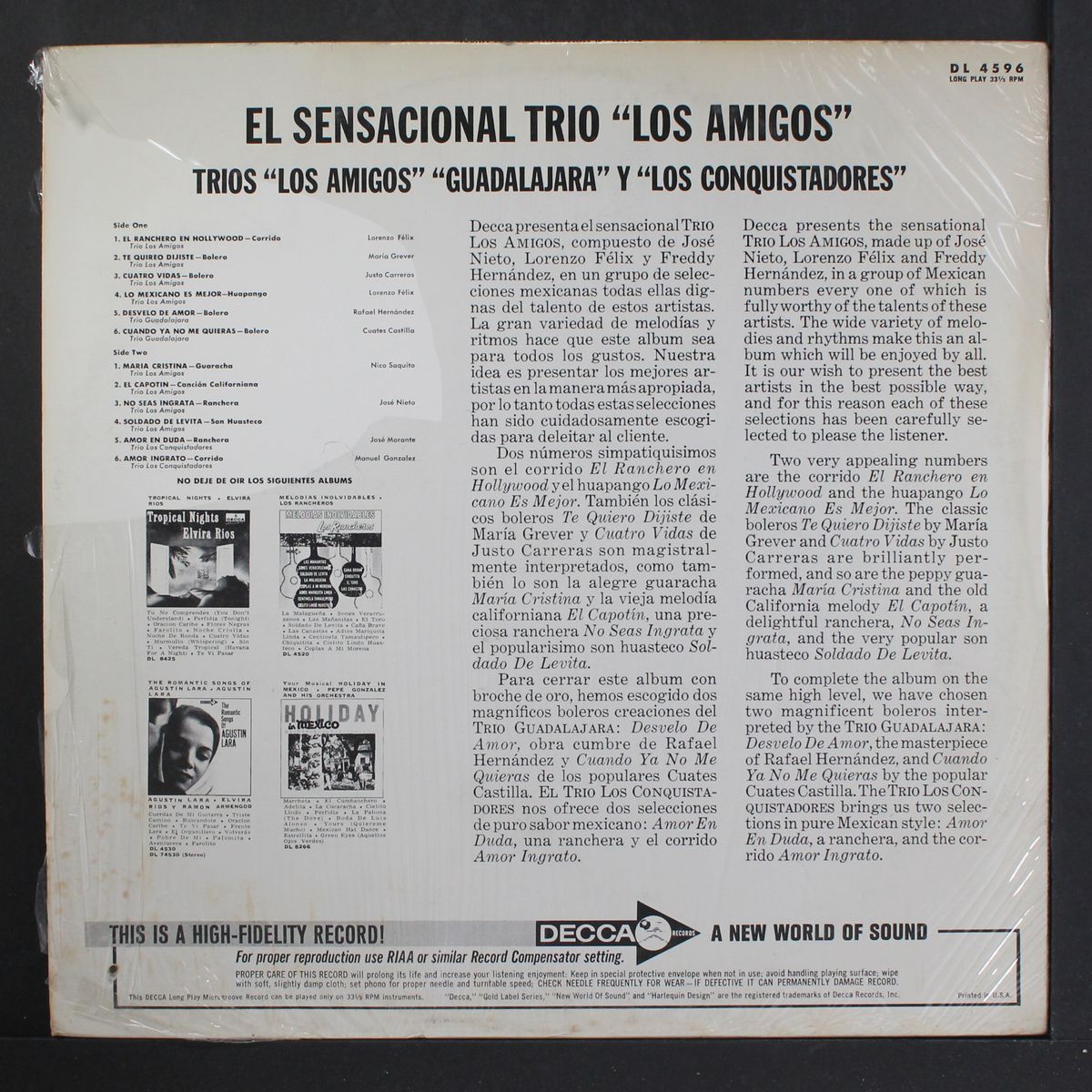 el sensacional by TRIO LOS AMIGOS