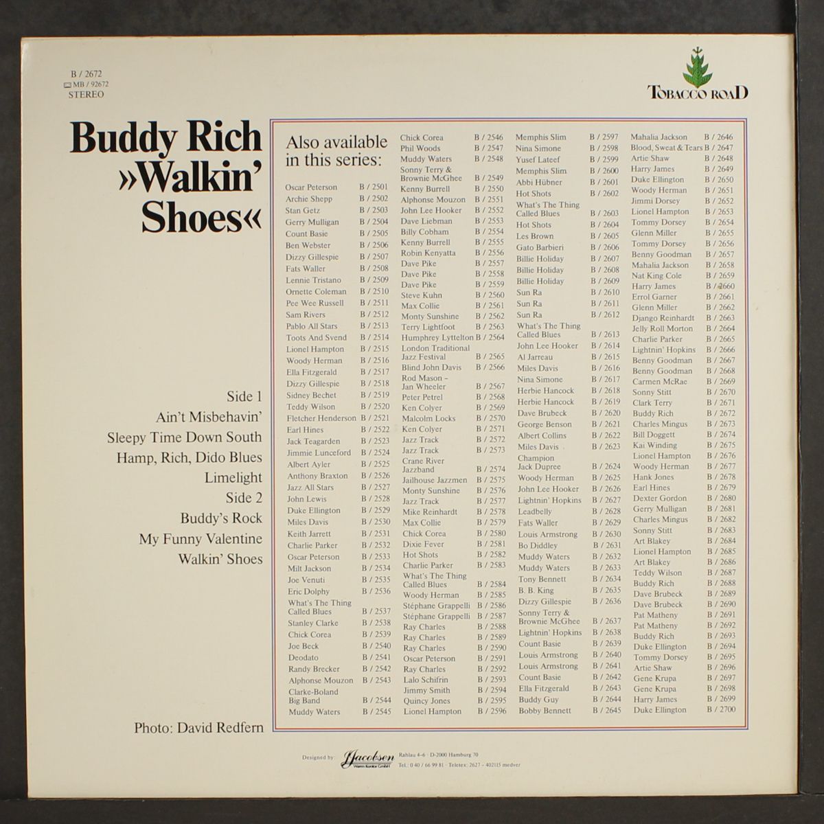 walkin' shoes by BUDDY RICH