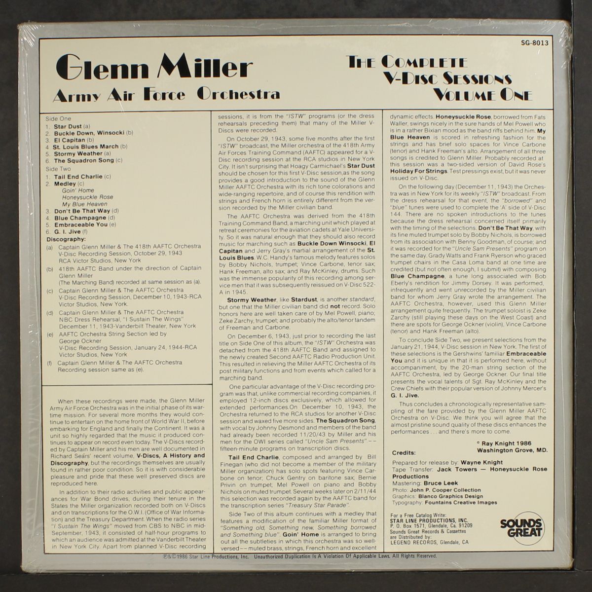 army air force orchestra by GLENN MILLER
