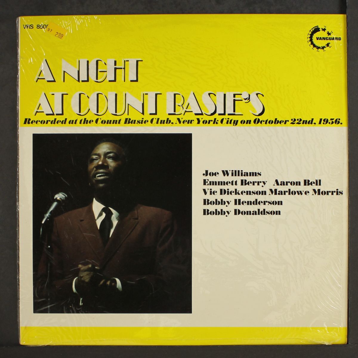 a night at count basie's by JOE WILLIAMS
