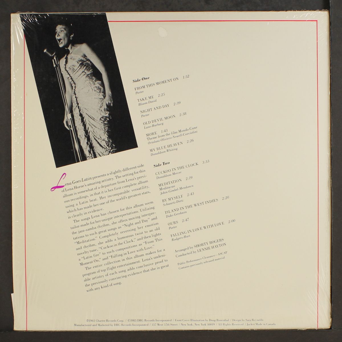 lena goes latin by LENA HORNE