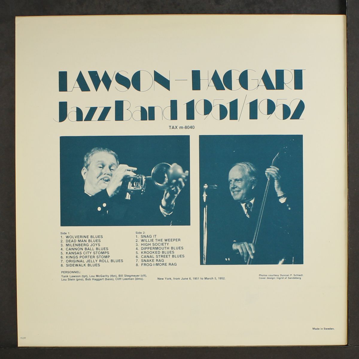 jazz band 1951 / 1952 by YANK LAWSON & BOB HAGGART