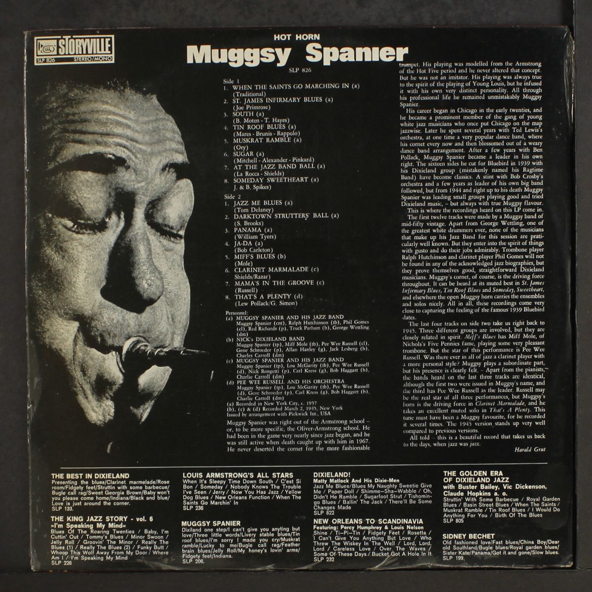 hot horn by MUGGSY SPANIER