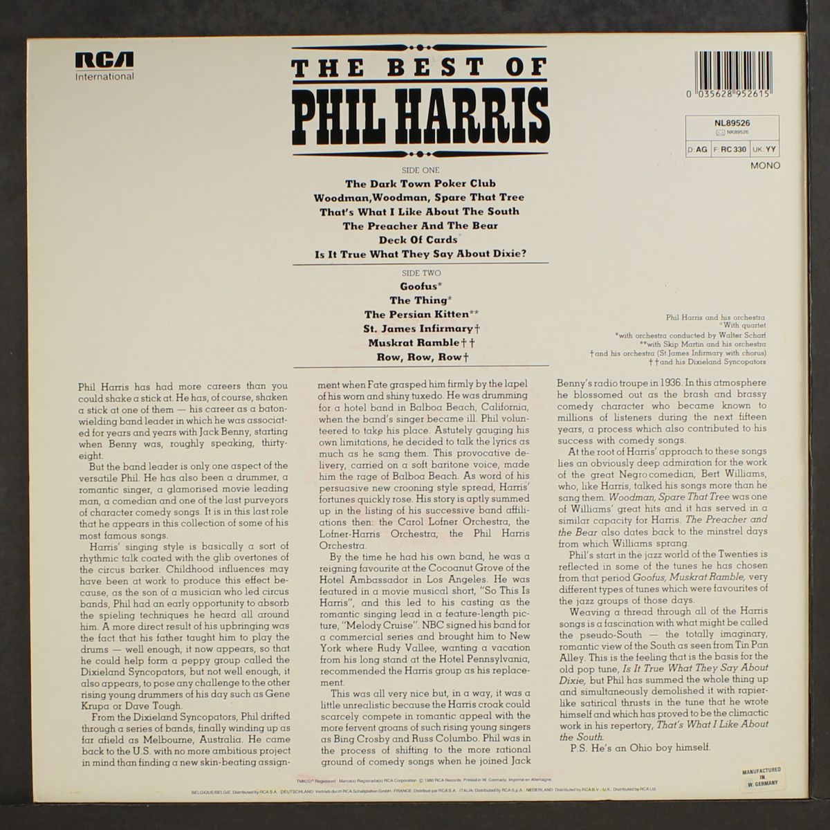 best of by PHIL HARRIS