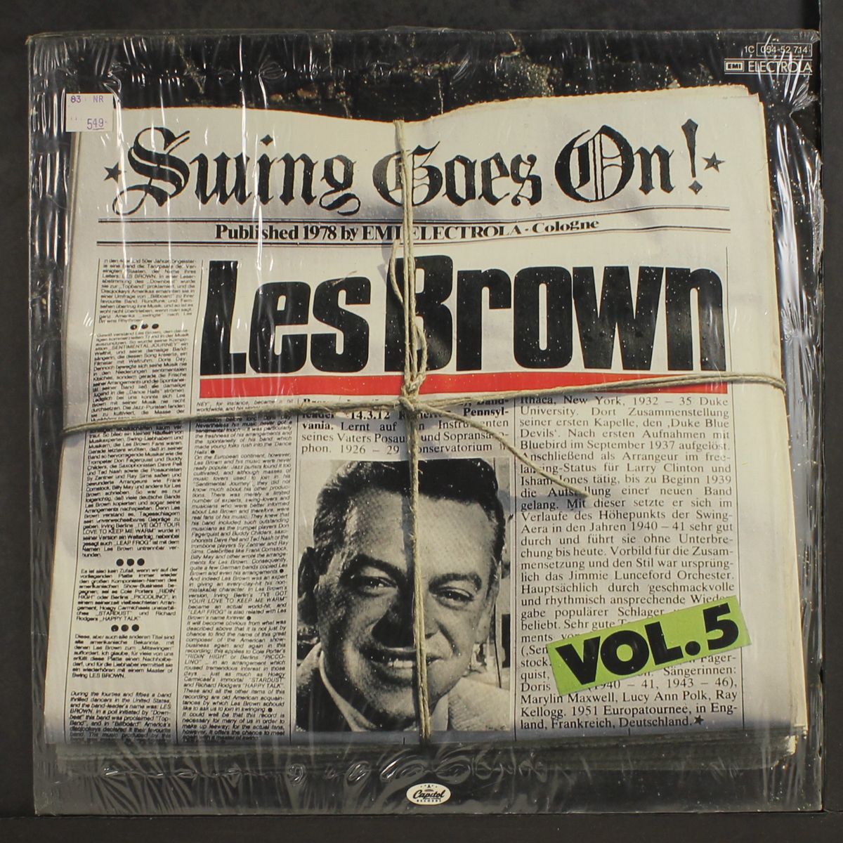 swing goes on, vol. 5 by LES BROWN