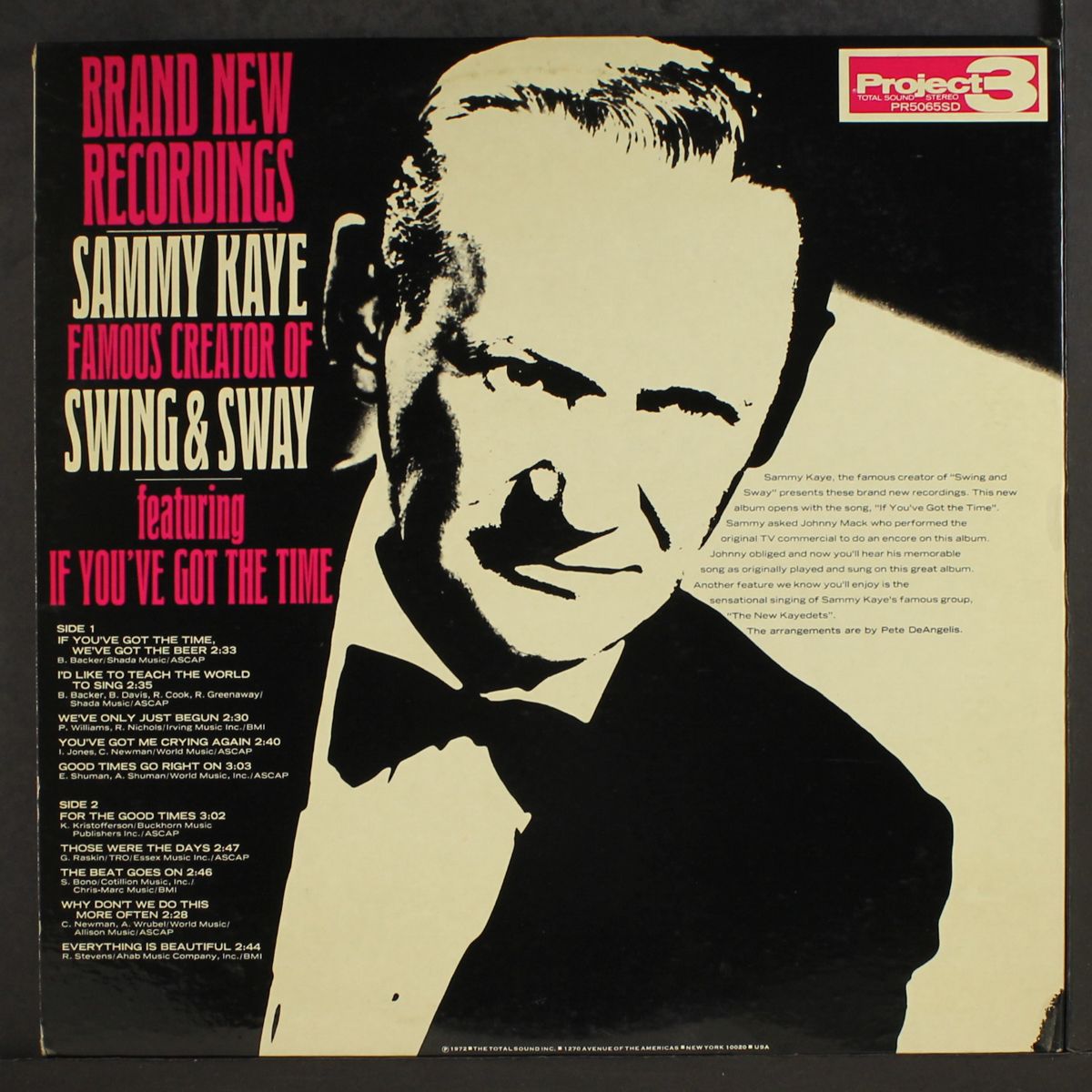 swing and sway by SAMMY KAYE