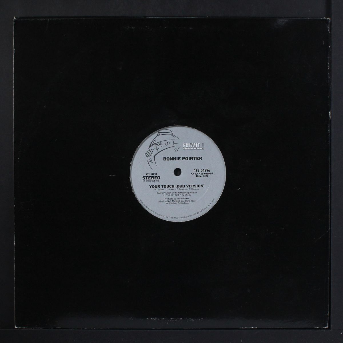 your touch/dub by BONNIE POINTER