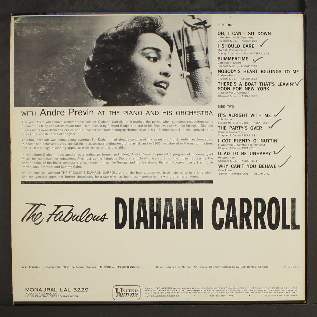 the fabulous by DIAHANN CARROLL