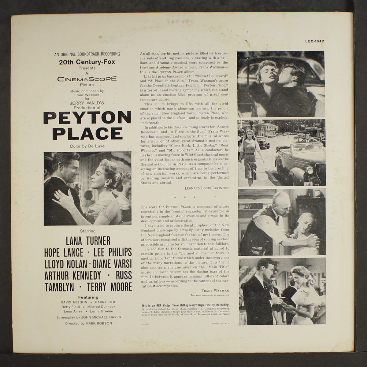 peyton place by SOUNDTRACK