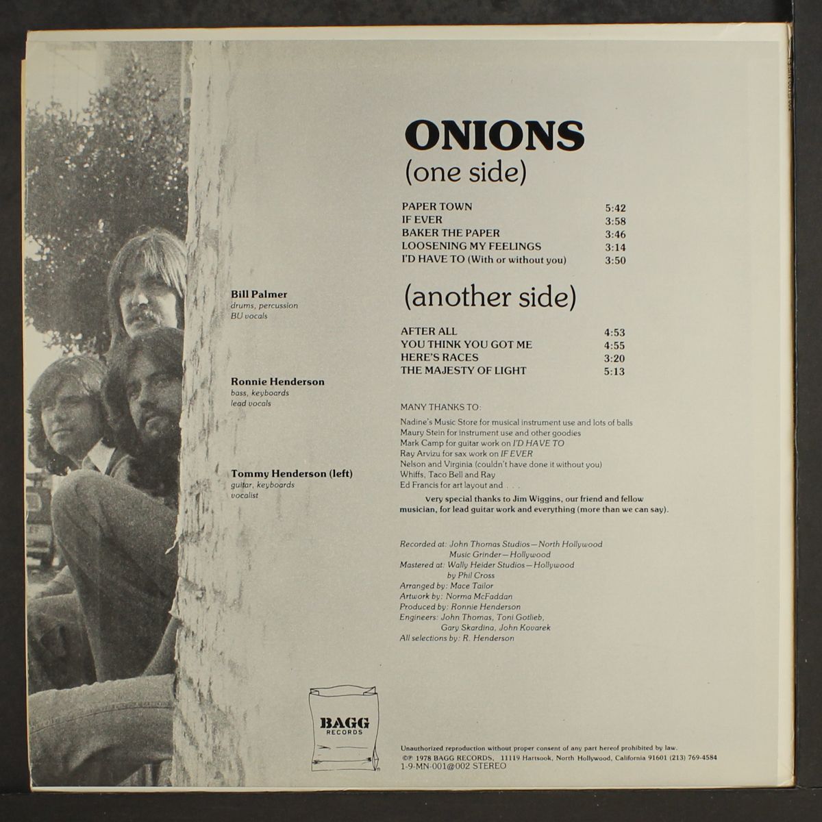onions by MACE TAILOR BAND