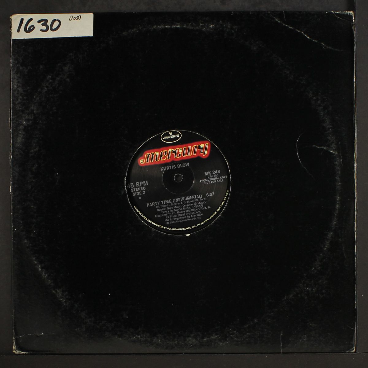party time / instro by KURTIS BLOW
