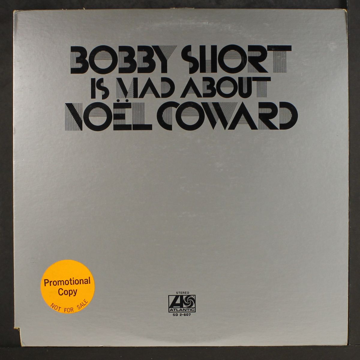 is mad about noel coward by BOBBY SHORT