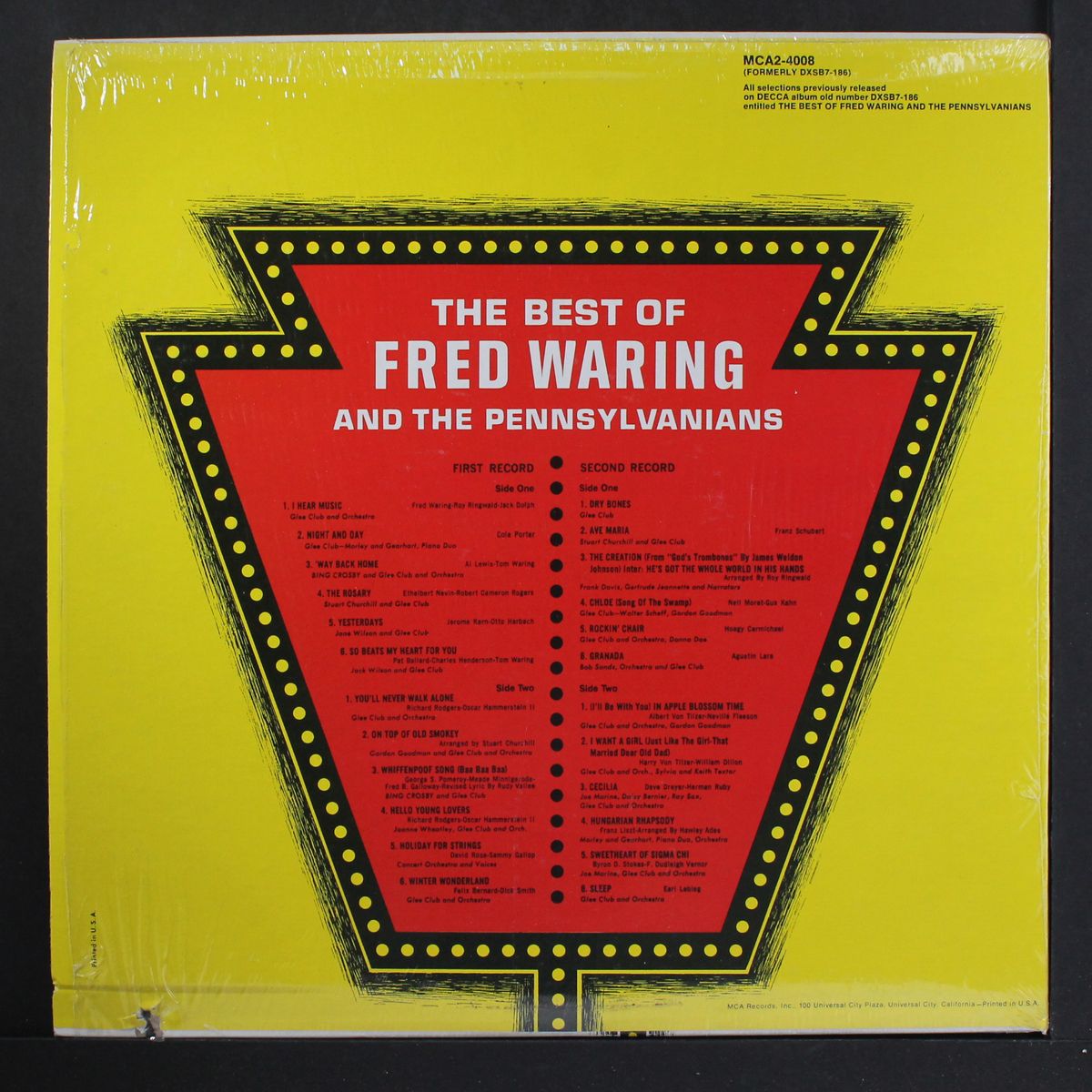 the best of by FRED WARING AND THE PENNSYLVANIANS