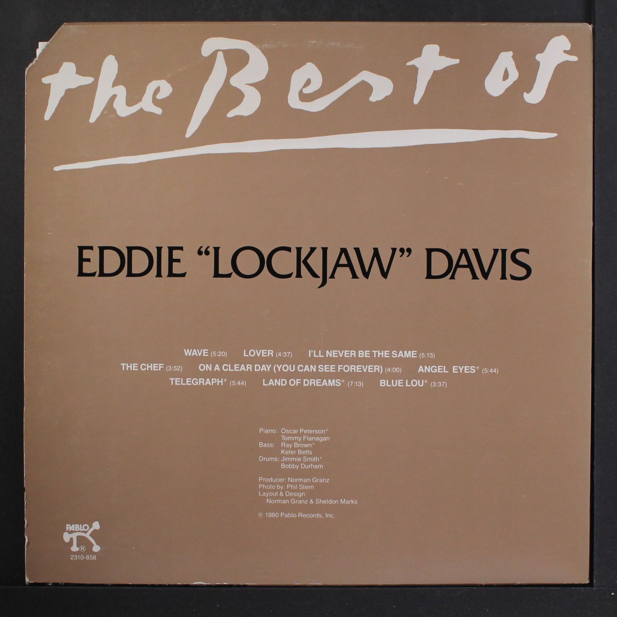the best of by EDDIE "LOCKJAW" DAVIS