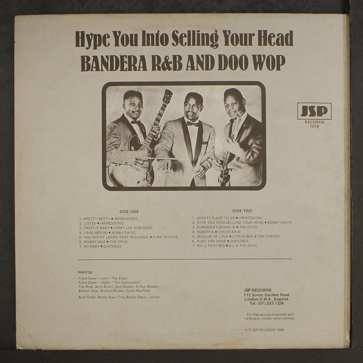 bandera r&b and doo wop by VARIOUS