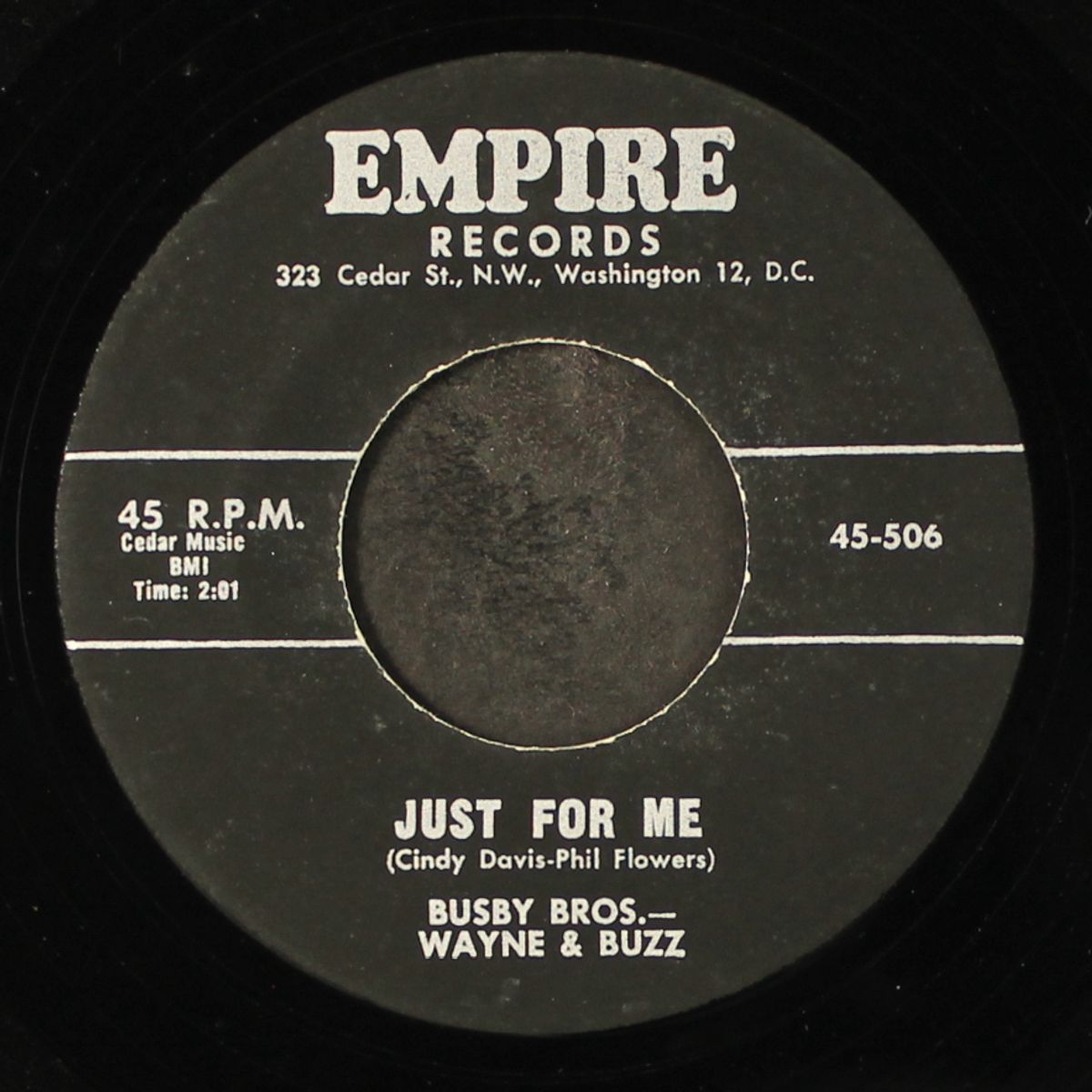 goin' back to dixie / just for me by WAYNE BUSBY