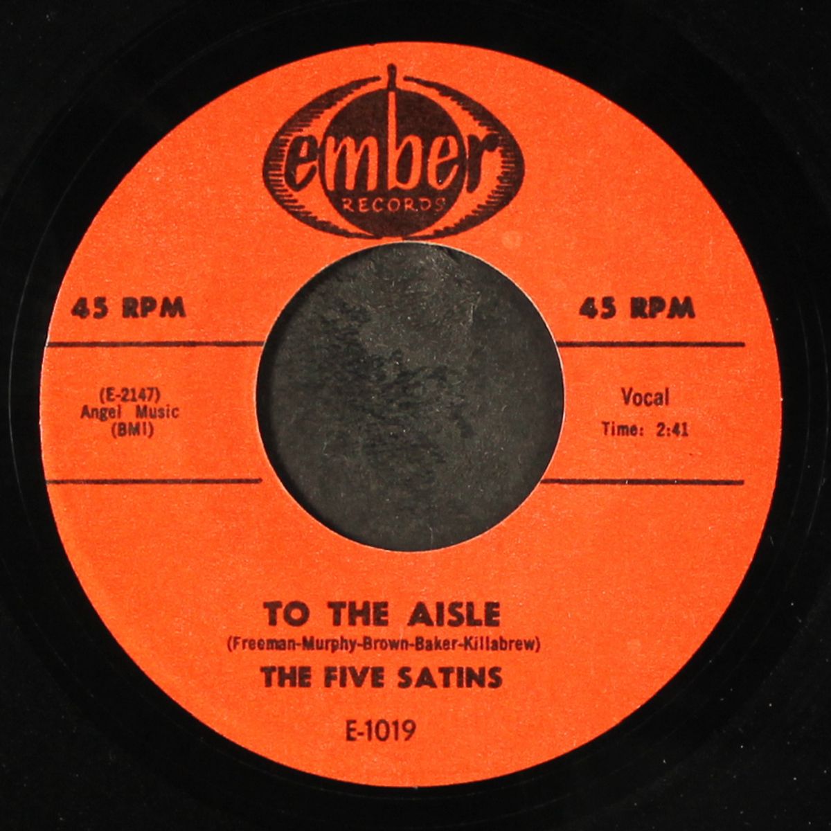 to the aisle / wish i had my baby by FIVE SATINS
