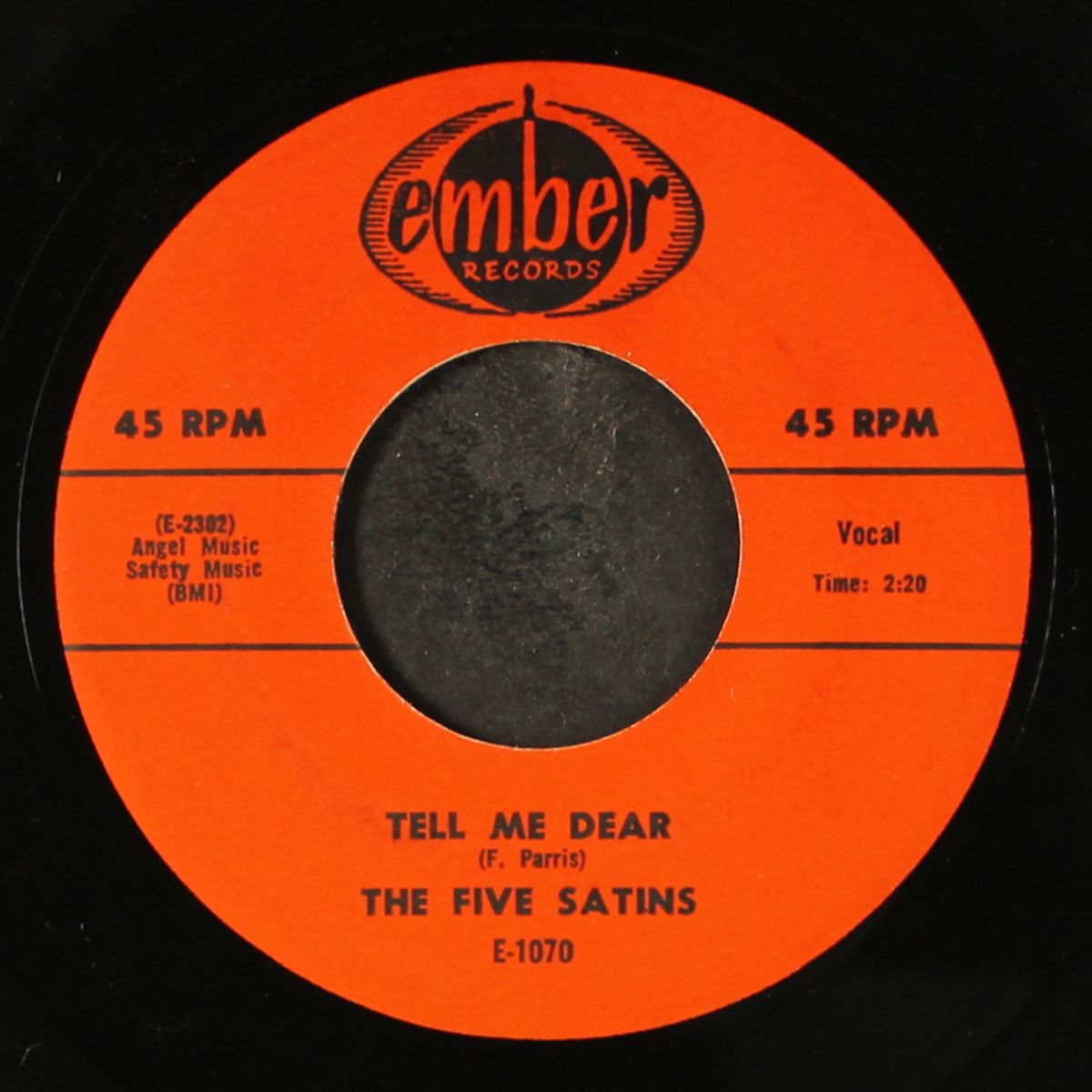 tell me dear / wishing ring by FIVE SATINS