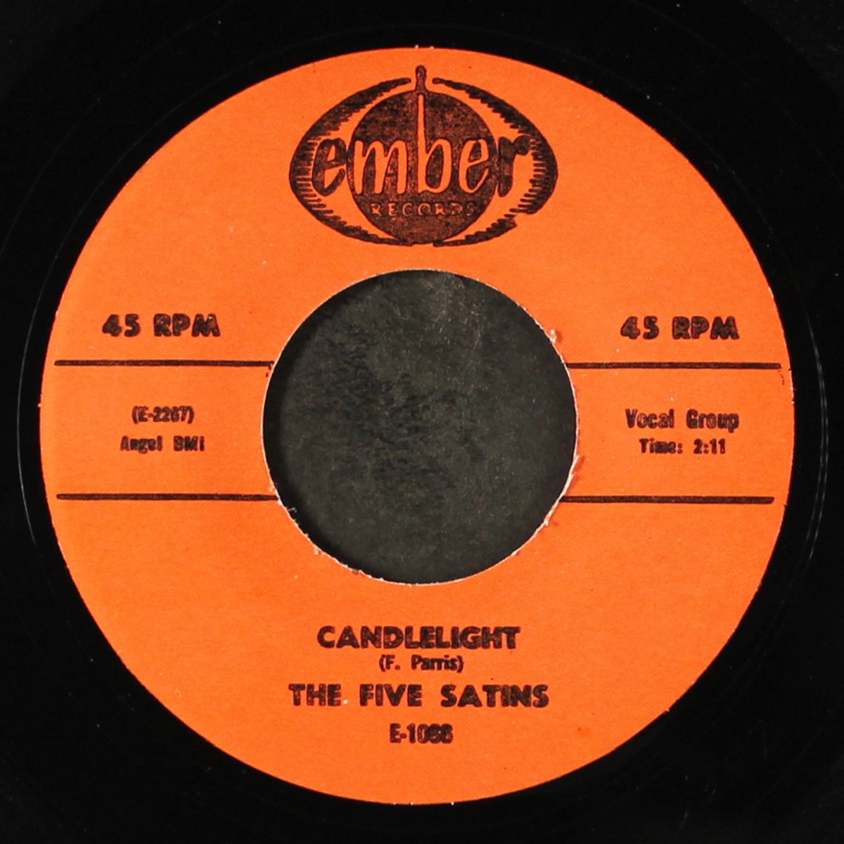 candlelight / the time by FIVE SATINS