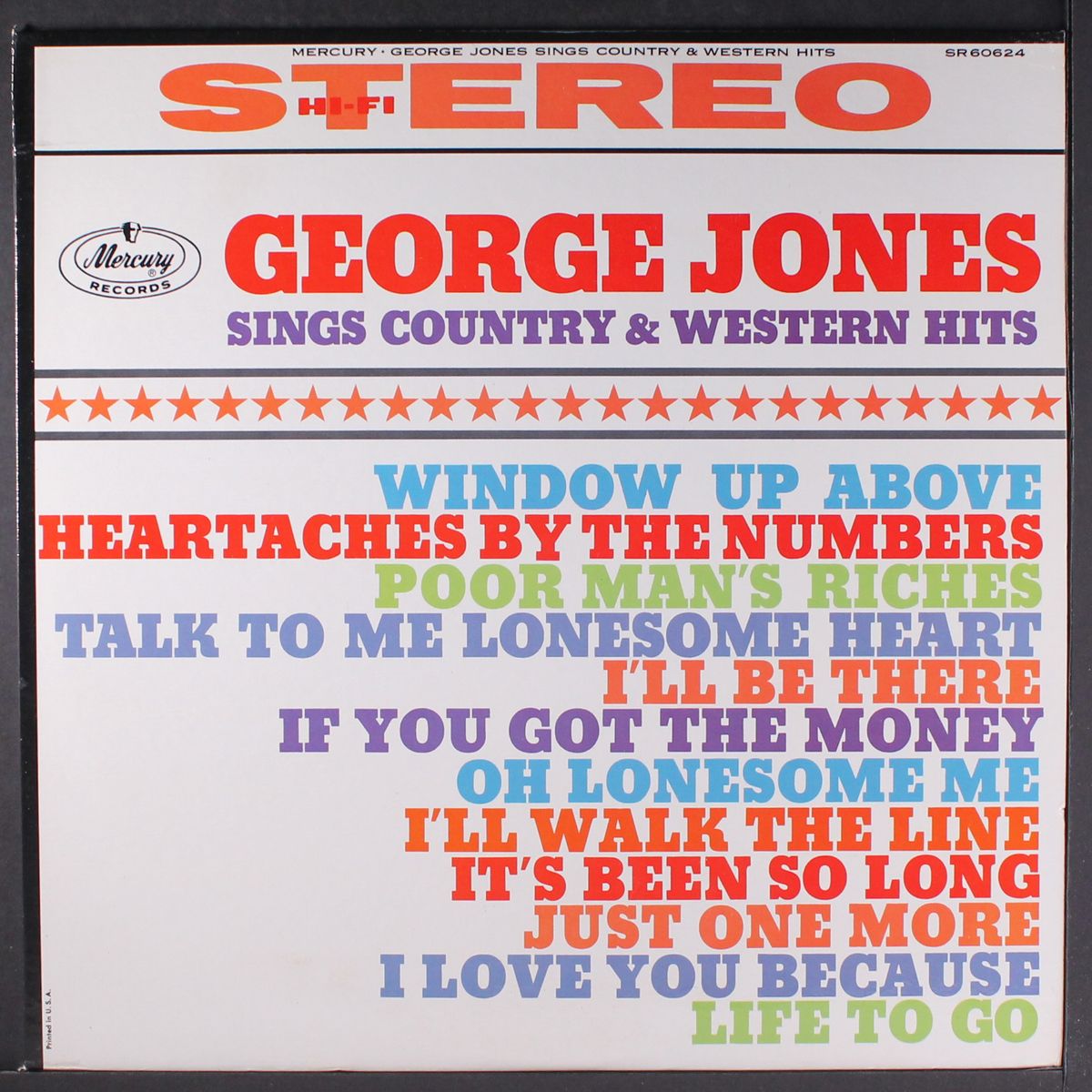 sings country & western hits by GEORGE JONES
