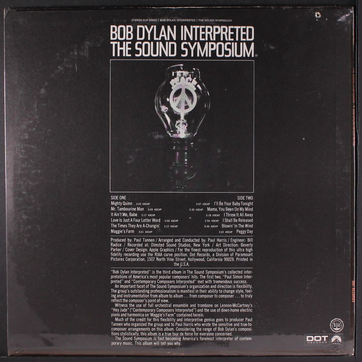 bob dylan interpreted by SOUND SYMPOSIUM
