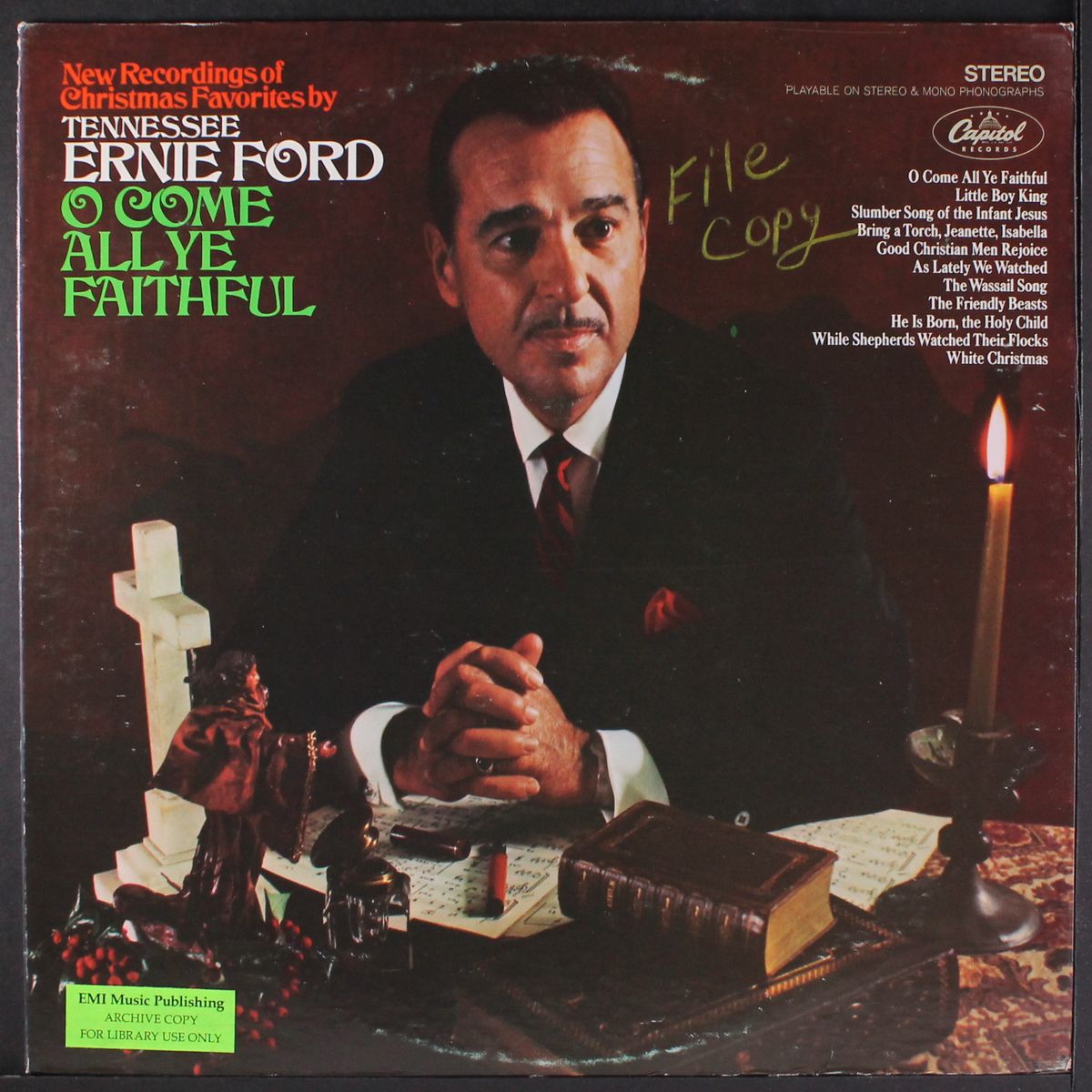 o come all ye faithful by TENNESSEE ERNIE FORD