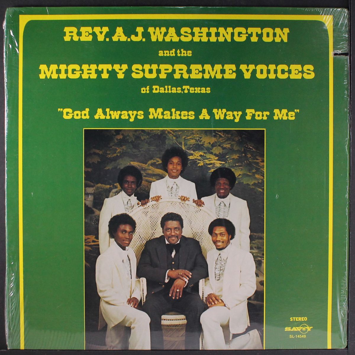 god always makes a for me by REV. A.J. WASHINGTON & MIGHTY SUPREME VOICES