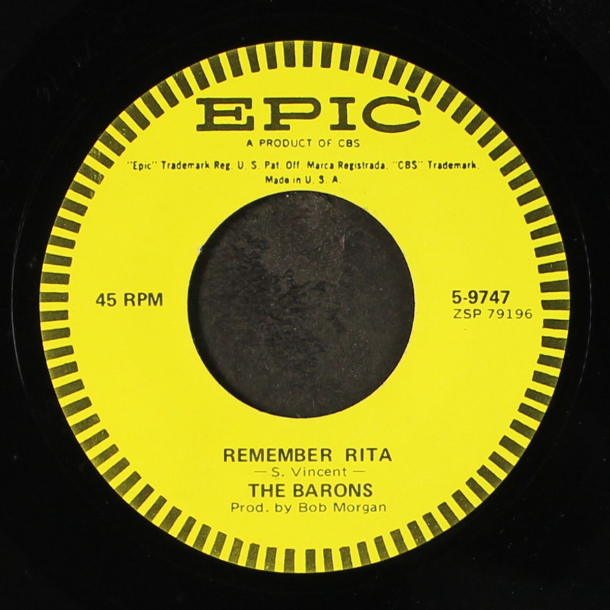 lucky star / remember rita by BARONS