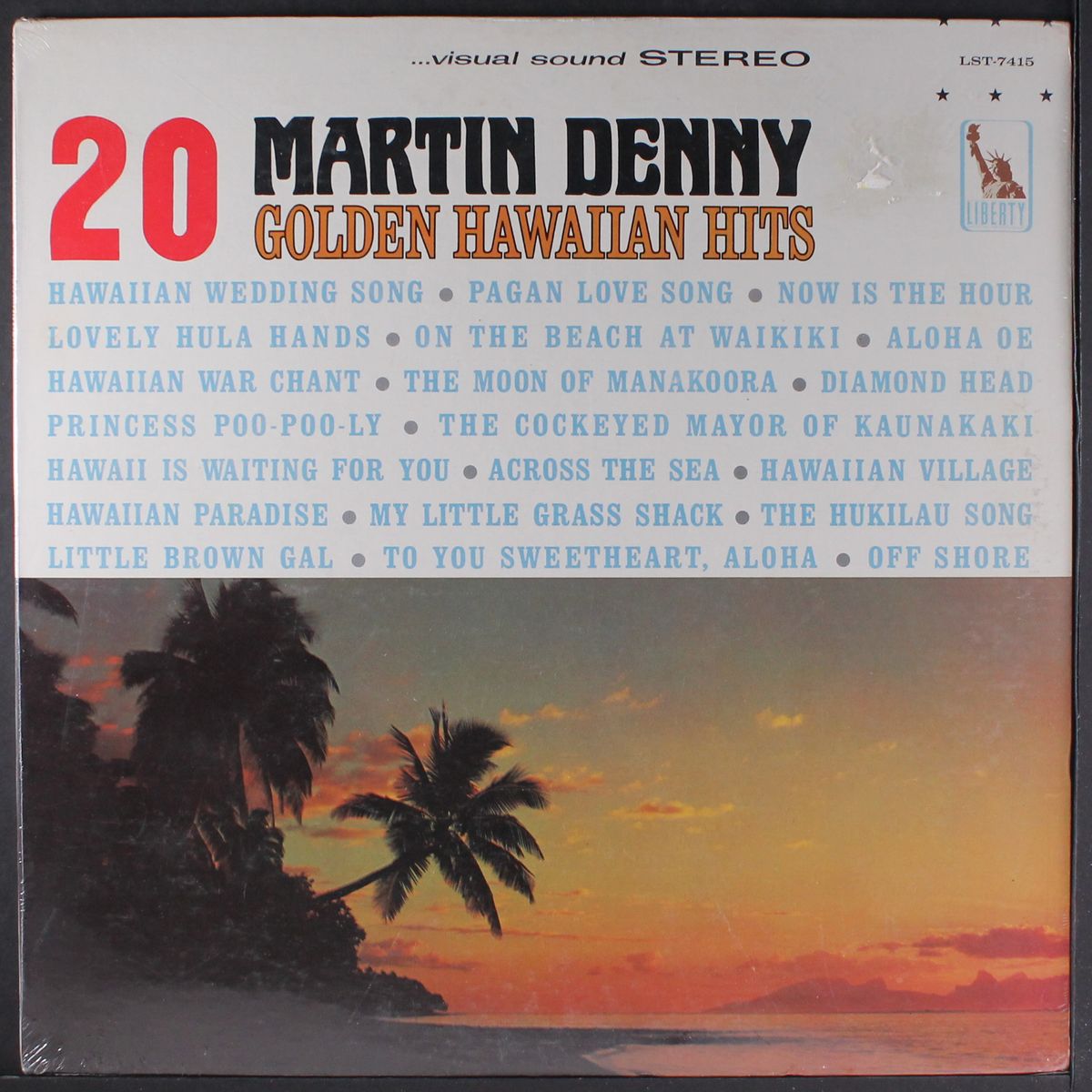 20 golden hawaiian hits by MARTIN DENNY