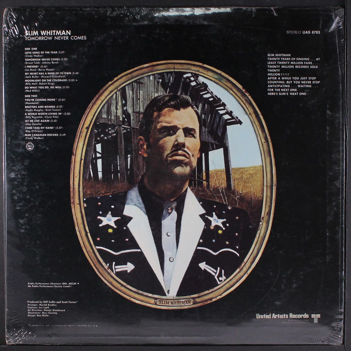 tomorrow never comes by SLIM WHITMAN