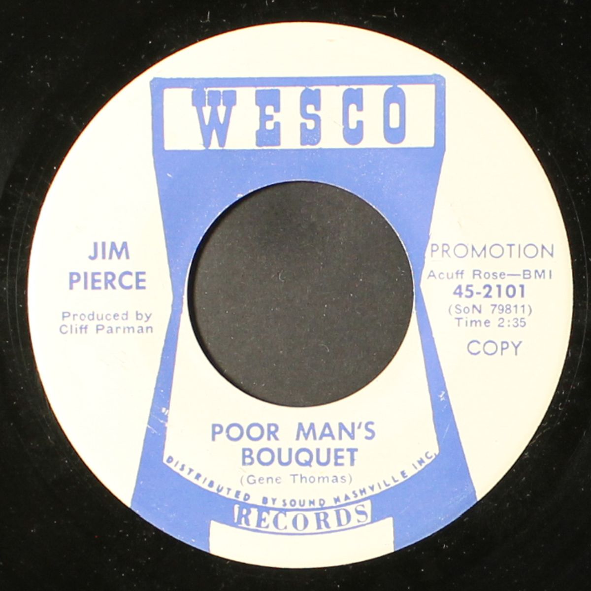 familiar faces / poor man's boquet by JIM PIERCE