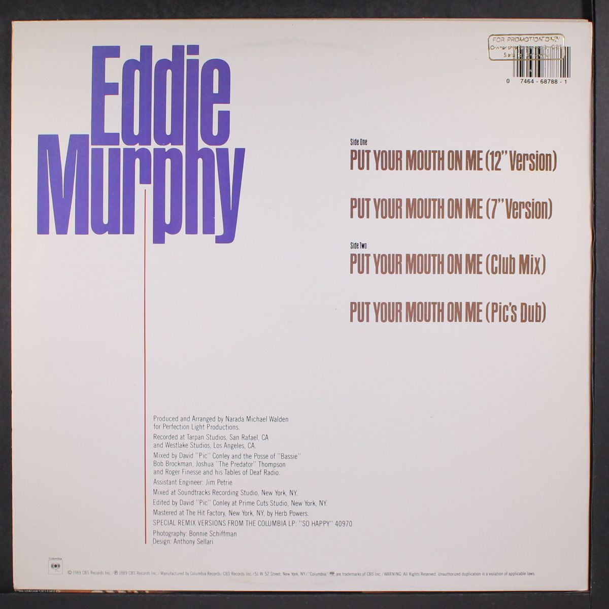 put your mouth on me (4 mixes) by EDDIE MURPHY