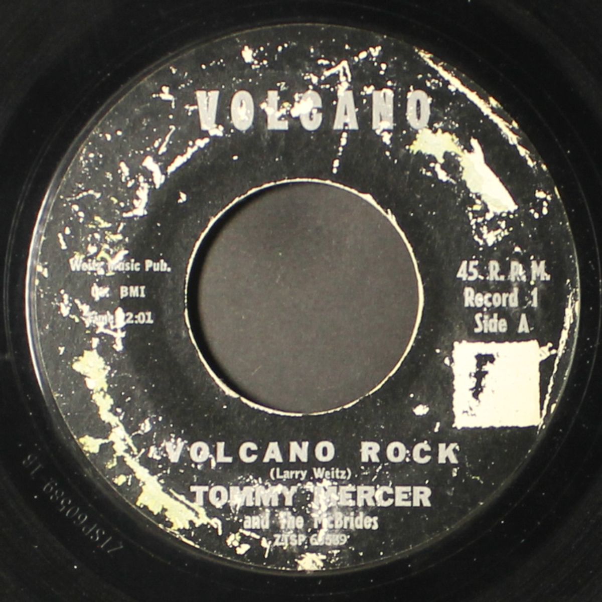 volcano rock / meet my little dolly by TOMMY MERCER