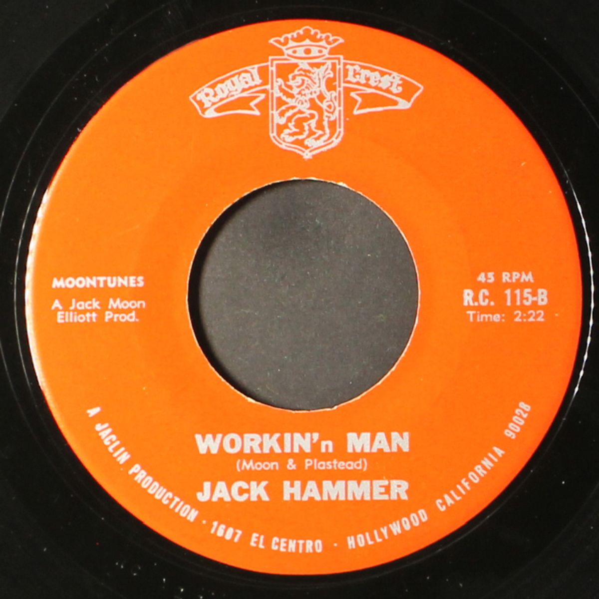 workin'n man / where are we going by JACK HAMMER
