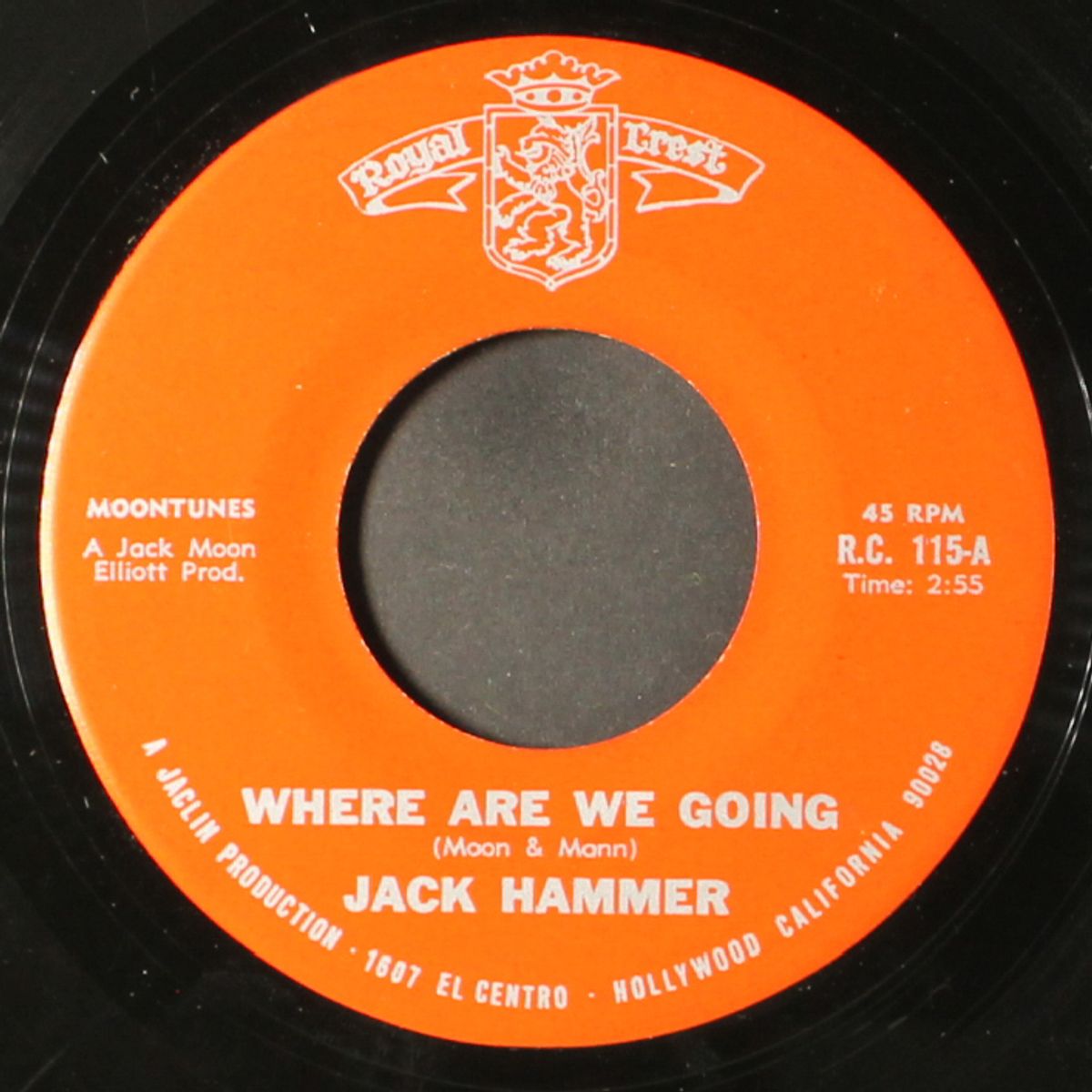 workin'n man / where are we going by JACK HAMMER