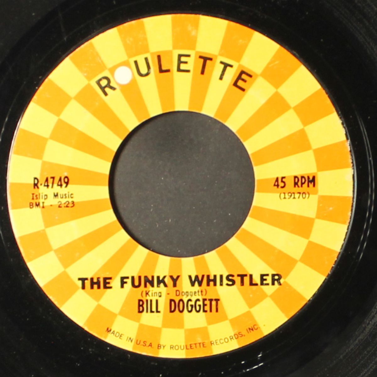 the funky whistler / lovin' mood by BILL DOGGETT