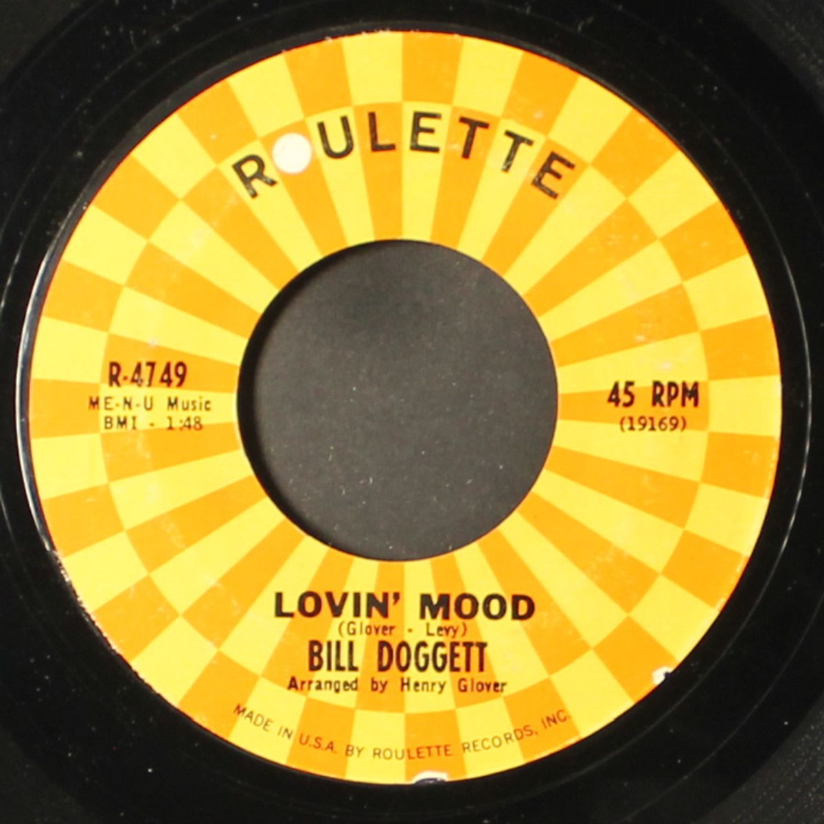 the funky whistler / lovin' mood by BILL DOGGETT