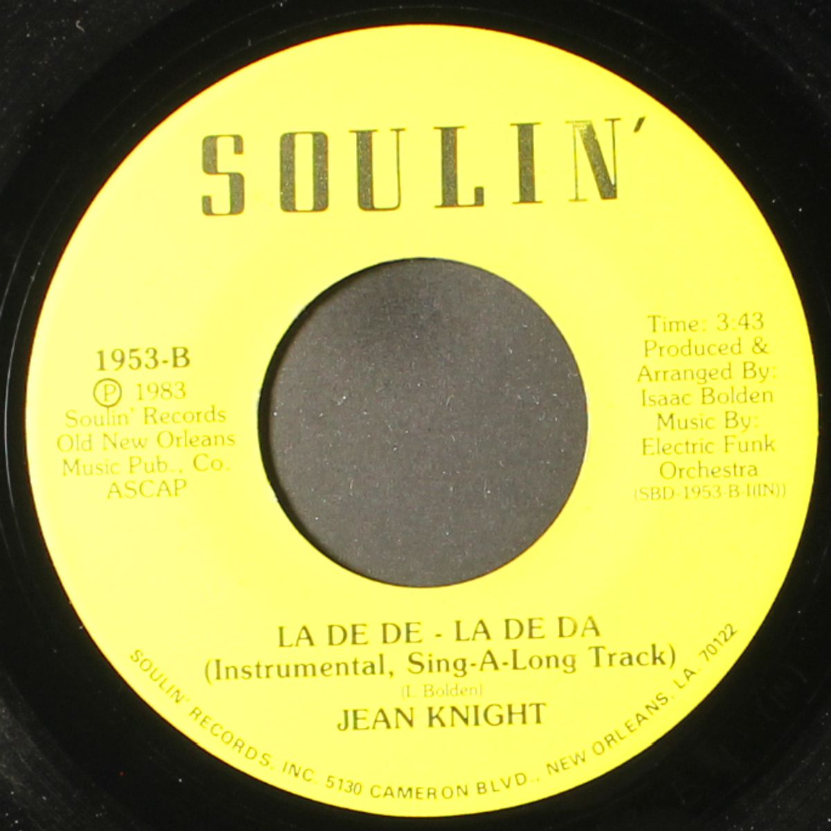 la de de-la de da by JEAN KNIGHT