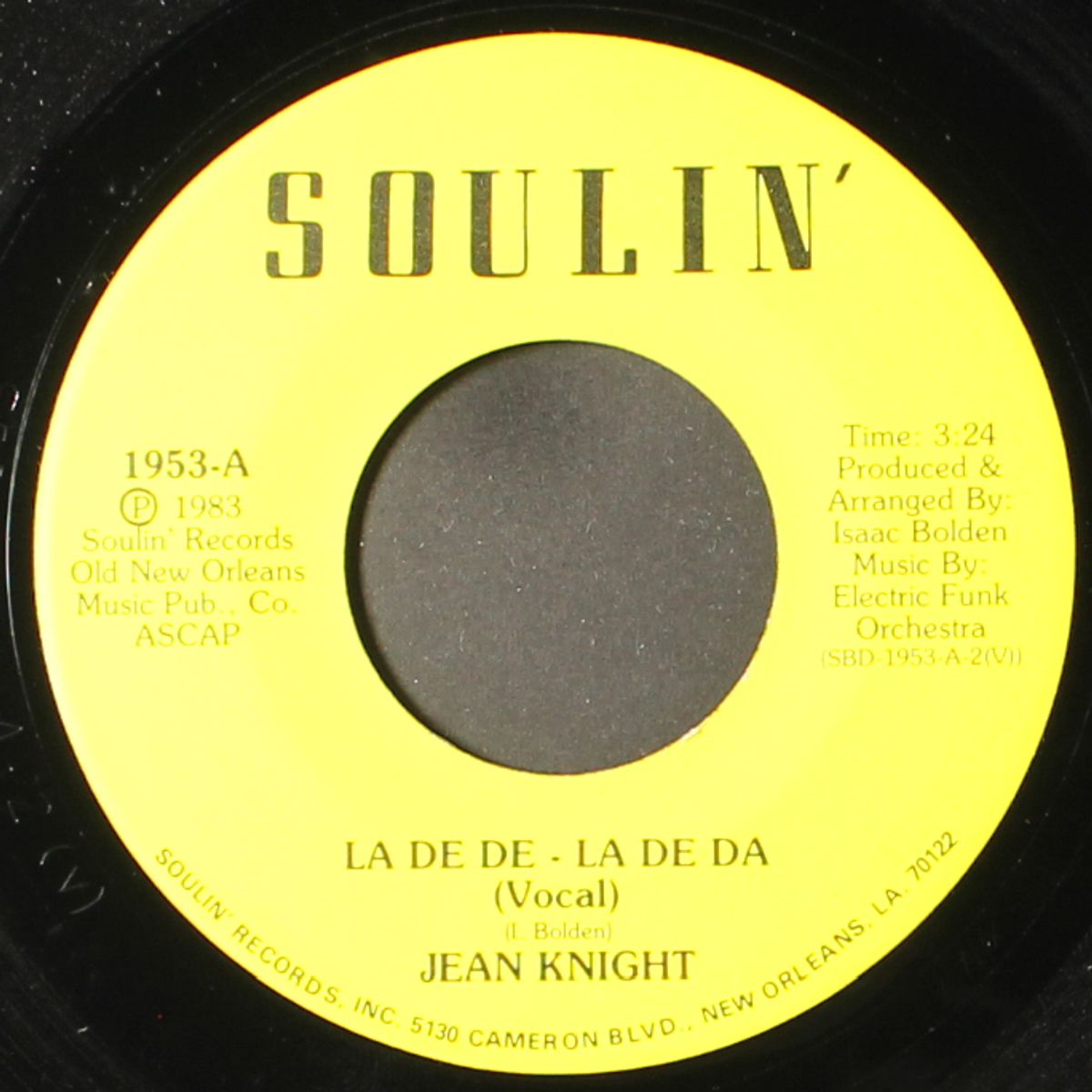 la de de-la de da by JEAN KNIGHT