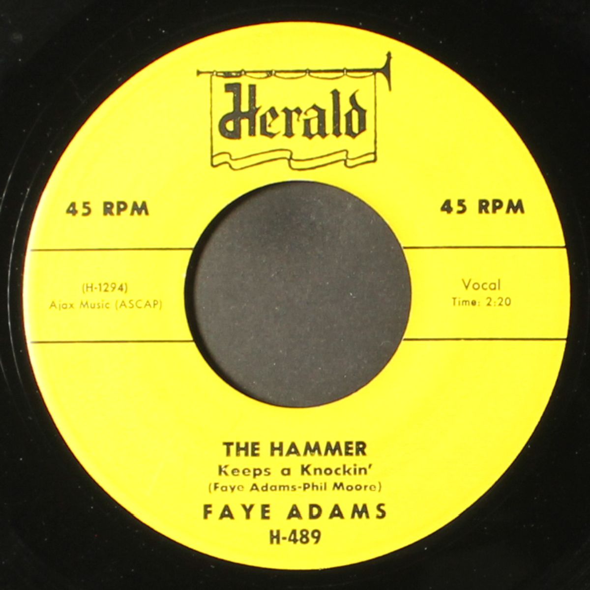 the hammer / anytime anyplace anywhere by FAYE ADAMS