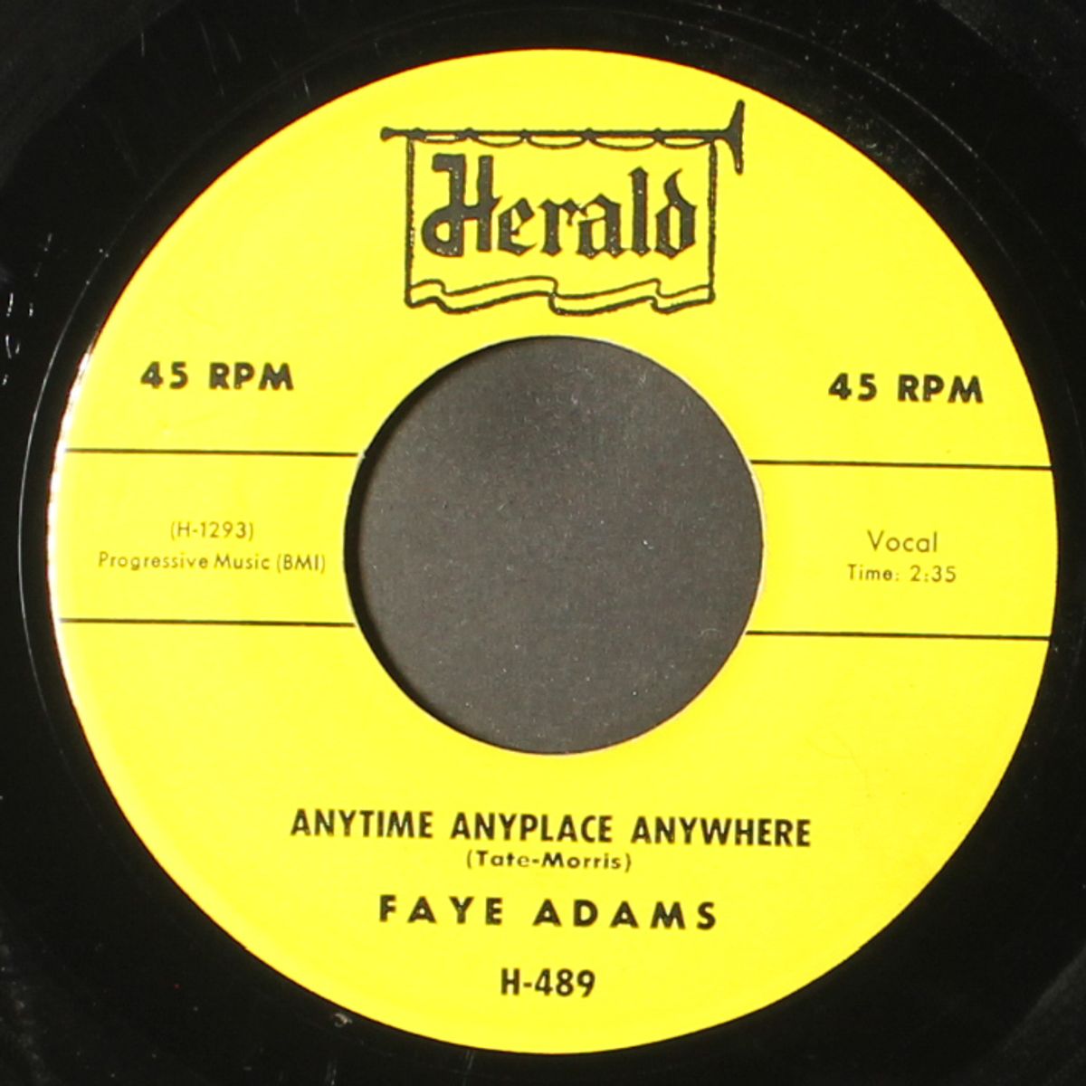the hammer / anytime anyplace anywhere by FAYE ADAMS